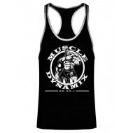 MD BLACK VEST TANK TOP