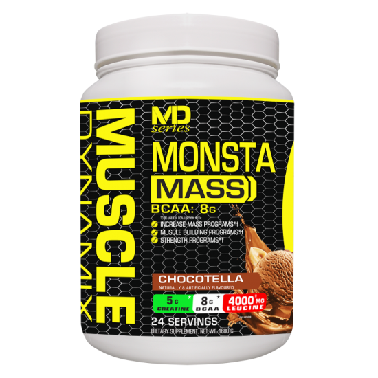 MONSTA MASS Vanilla - 1680g / 30 servings.